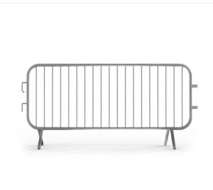 China 7.5 Ft. Economy Fixed Foot Steel Crowd Control Barricade 4' 3.6' 3.7' ft height wholesale