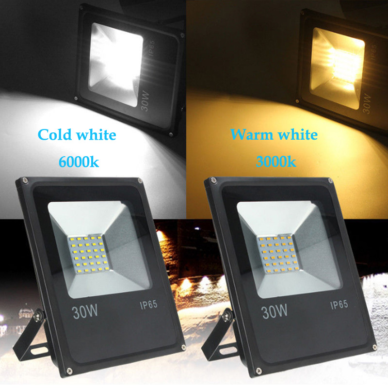 Ac Dc 12v 24v Cob Security Light , 100w Ip65 LED Flood Light Aluminum Alloy Shell