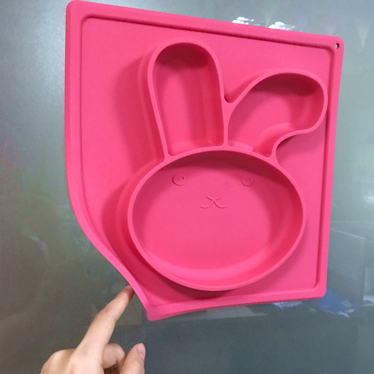 High Quality Silicone Suction Plate Baby Plate Mat Non Slip Placemats For Toddlers