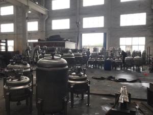 China Pharmaceutical Reactor Stainless Steel Gas Tank Jacketed Heating High Performance wholesale