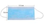 Avirulent Blue 14.5CM Disposable Medical Face Masks