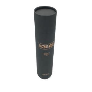 China 157gsm Cylindrical Cardboard Containers Gold Foil Paper Wine Tubes wholesale