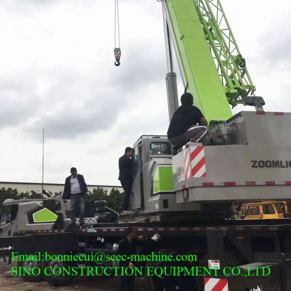 59.5m QY55V 50 Ton Telescopic Mobile Truck Crane