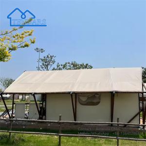 China Permanent Factory Custom Size glamping tent in the woods wholesale