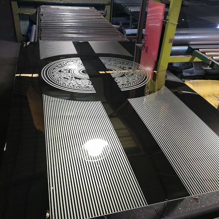 Elevator Etching Color Stainless Steel Sheet Coil 0.6mm 0.7mm 0.8mm 1.0mm