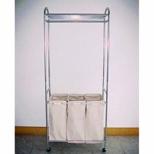 China Hotel Chrome Laundry Truck Cart With Waste Collector Bag wholesale