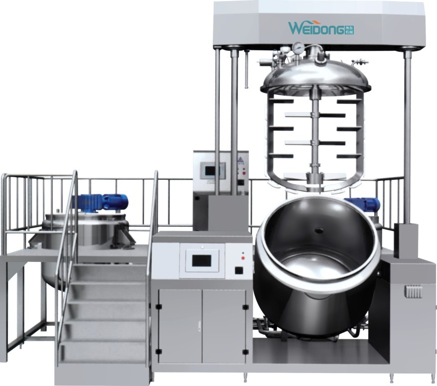 500L Rustproof Cosmetic Cream Making Machine Multipurpose Industrial