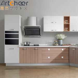 China Modern Stylish Mini Kitchen Cabinet with Storage Organizer and Durable Wooden Door wholesale
