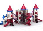 Business District Kids Outdoor Playground Equipment Amusement Facility Small