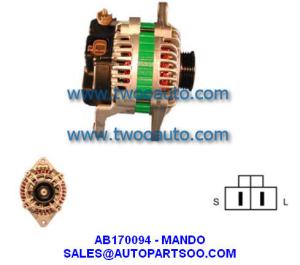 China AB170094 A2T33991A - MANDO Alternator 12V 80A Alternadores wholesale