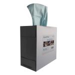 Woodpulp Polyester Degreasing Industrial Cleaning Wipes