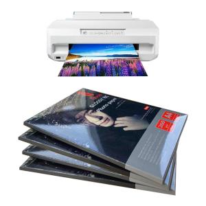 China Rough Satin Waterproof Resin Coated Photo Paper , A4 Glossy Photo Paper 260gsm wholesale