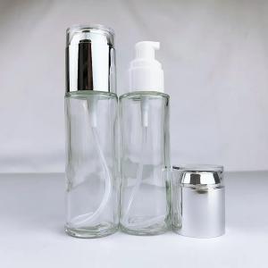 China Glass Luxury Cosmetic Cream Bottle Cosmetic Packaging wholesale