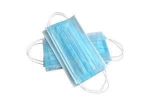 China 3 Ply Disposable Face Mask Blue And White Medical Protection Mask Anti Virus wholesale