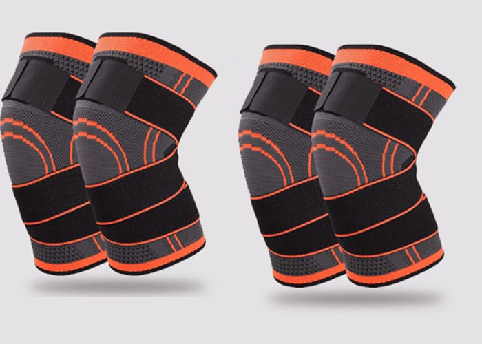 Sport Professional knitted knee Support /Strap /Brace/ Pad /protector knee pad Made in China