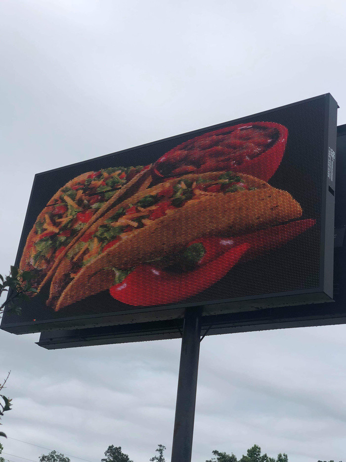 P6.67 Outdoor Waterproof Outdoor Digital Advertising Screens Module 1920Hz