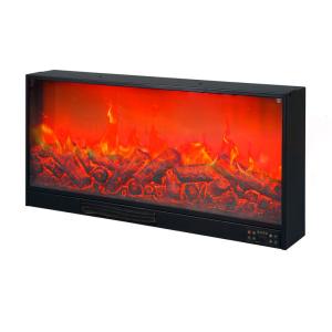 China Overheating Protection French Inset Electric Fires Built In Electric Fireplace 1.2m wholesale