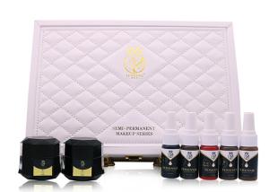 China TEWENNIE Brand Eyebrow Pigment Ink Set Box For Semi Permanent Eyeline Lip Makeup wholesale