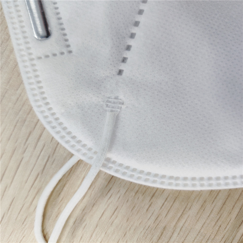 Disposable KN95 Dust Pollution Mask High Density Filtration For Daily Use