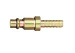 Single Shut Off Pneumatic Quick Connect Plug , Industrial Interchange Pneumatic