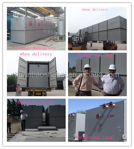 Compact Small MBR Integrated Sewage Treatment Equipment 0.5-30m3/h