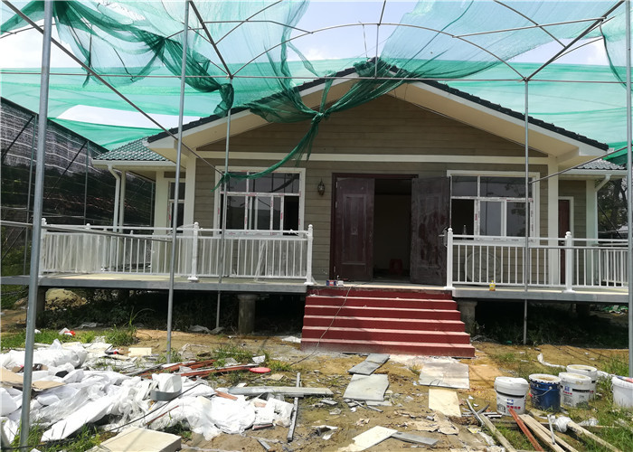 Beautiful Insulation Prefabricated Villa Galvanized Steel Frame Light Steel Villa