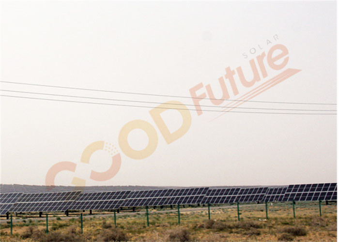 60 Degrees Active Solar PV Tracker Backtracking Easy Operation