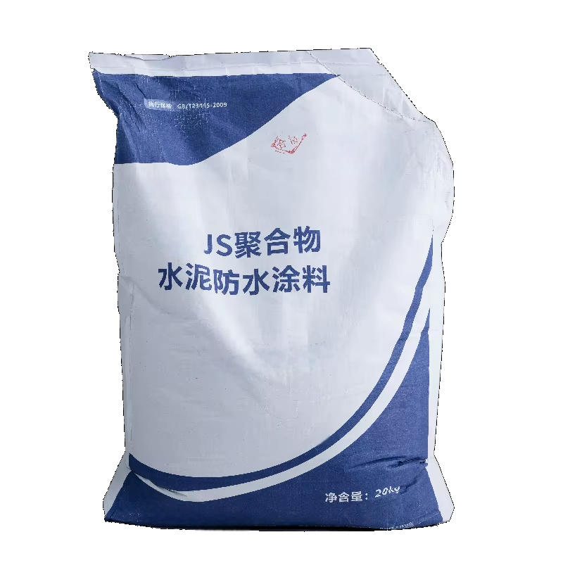 Type II JS waterproof coating 50kg/set gray high water resistance for bathrooms & kitchens