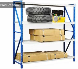 China Garage Shelving Unit Warehouse Storage Shelves Heavy Duty Steel Shelves wholesale
