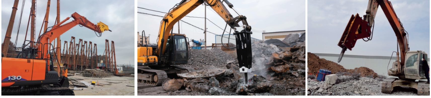 Durable Pure Liquid Explosive Rock Hammer With High Strike Force