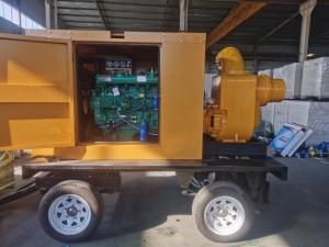 China Yellow Diesel Irrigation Pump Water Pump Mobile 220Volt 50Hz wholesale