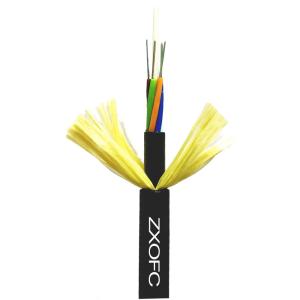 China Overhead 12 24 144 Core Fiber Optic Cable G652D With Double Jacket wholesale