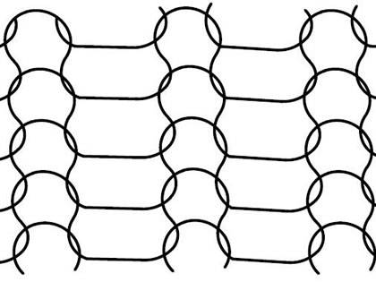 Twine Type Fine Mesh Wire Netting Stainless Steel For Chemical Industry