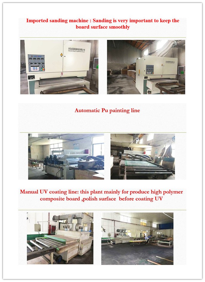 high gloss Acrylic sheet faced mdf board for 1-2mm acrylic sheet