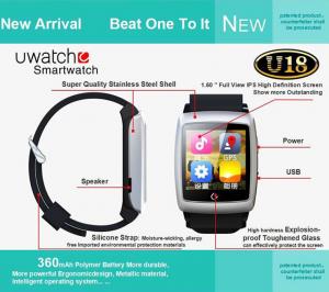 China Hot U18 Smart Wrist Watch Sport smart watch Bluetooth Mobile Phone Andriod Smart Watch on sale