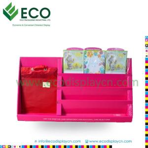 China Cardboard Counter Top Display, Christmas Greeting Card Display Stands wholesale