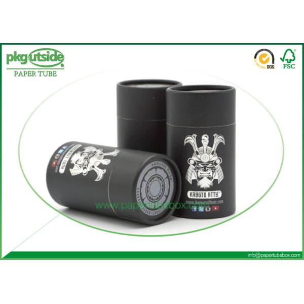 Candle Cardboard Tube Packaging , Environmental Cardboard Cylinder Containers