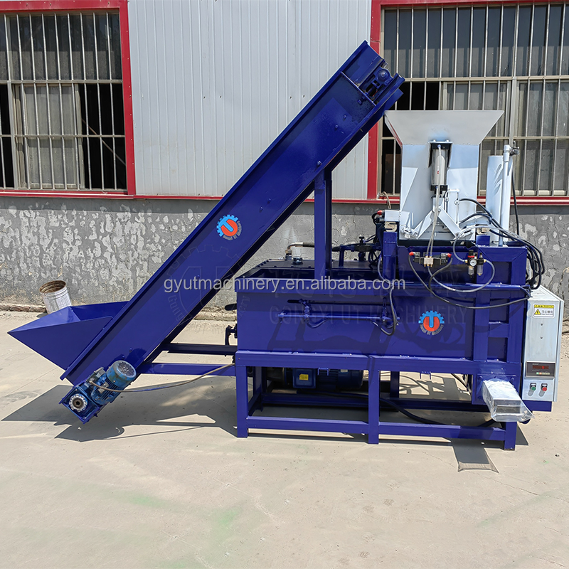 Tractor Trailed Electric Motor Wood Sawdust Baler Machine for Bedding Compressing