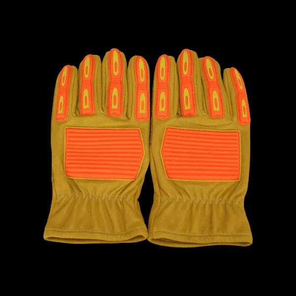 Waterproof Oil Resistant flame resistant Anti-impact Cowhide Glove, fire