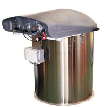Industrial Silo Venting Filters / Silo Bin Vent Filter 24.5㎡ Pulse Air - Jet Cleaning