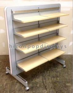 China Store Retail Gondola Shelving Clothing Retail Merchandise Displays Double Sided wholesale