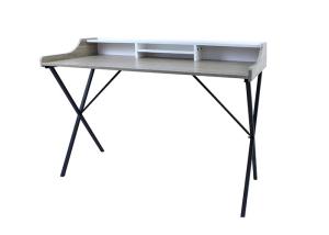 China Wood Grain 90cm High 40KG Bamboo Writing Desk wholesale