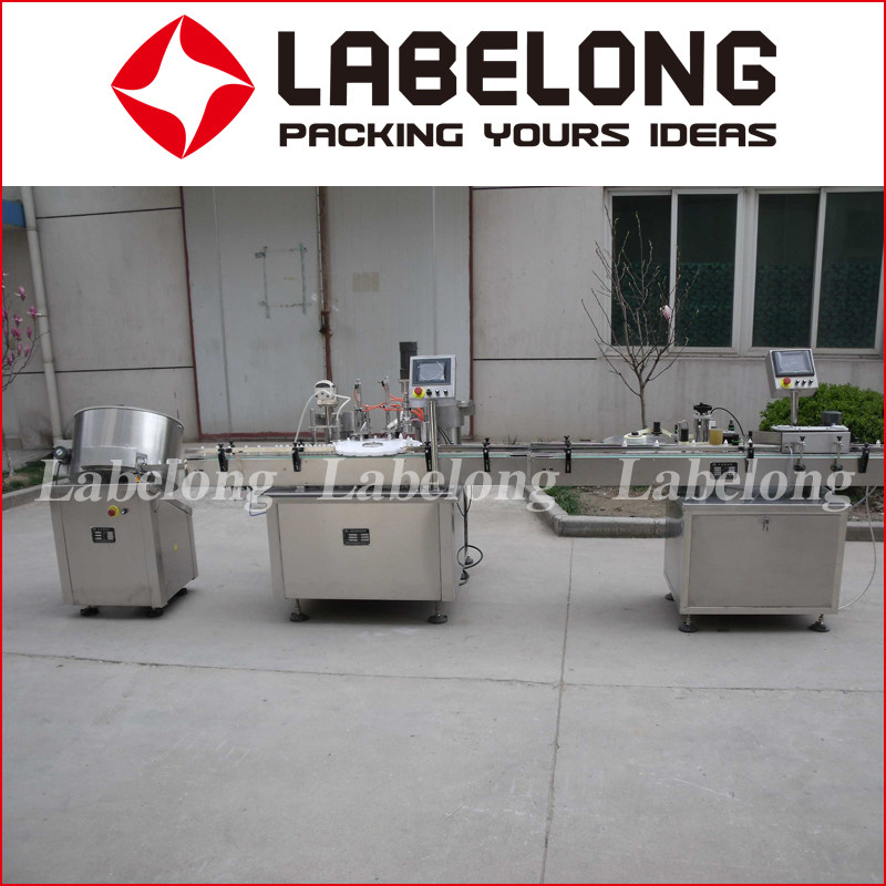 Automatic Bottle Packing Machine Applied To Bottle Filling Marking Labeling