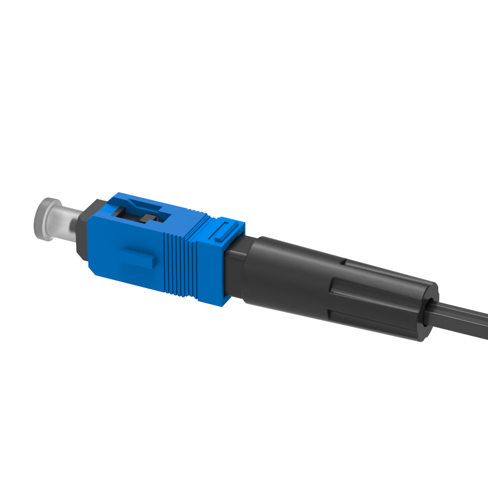 Field Assembly Simplex SC UPC Fiber Optic Fast Connector for Easy Network Installation