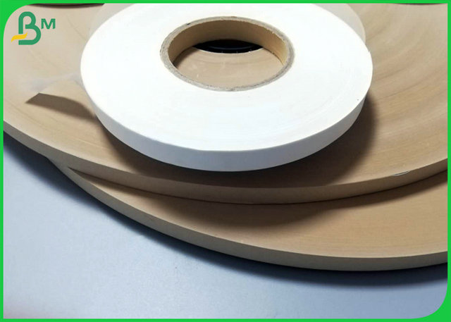 FDA Certified 60g 15mm Brown Straw Paper Rolls Grade AA As Drinking Material
