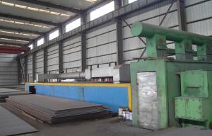 China Customized 75kw Small shot blasting machine , steel surface cleaning machinery wholesale