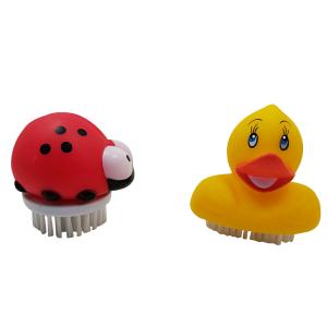 China Household Education Childrens Bath Toys Duck Animal Shaped DIY Painting wholesale