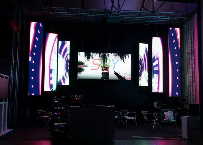 16.7M Color Grade Stage Background LED Screen Pixel Pitch Easy Install And Uninstall