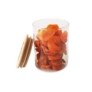 China Food Grade Airtight Borosilicate Glass Jar With Lid 18oz - 28 Grams wholesale
