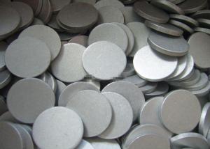China Thin 1070 Aluminum Round Plate , 5mm - 110mm Polish Aluminium Slugs wholesale